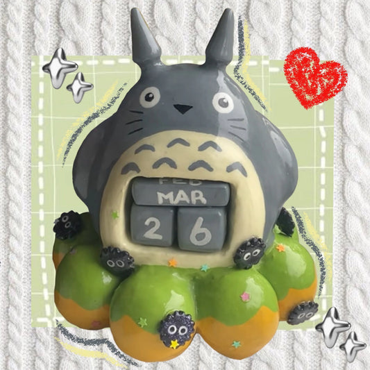 Mochi Donut Bear Clay Calendar